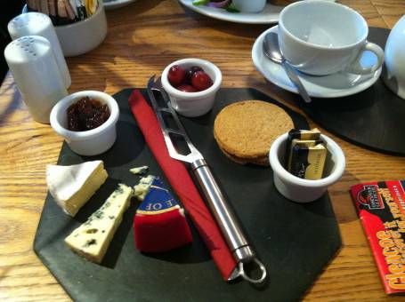 Cheese Platter in Glencoe Cafe