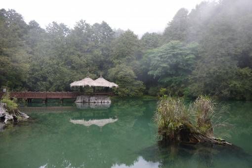 Lake in Alishan, Taiwan