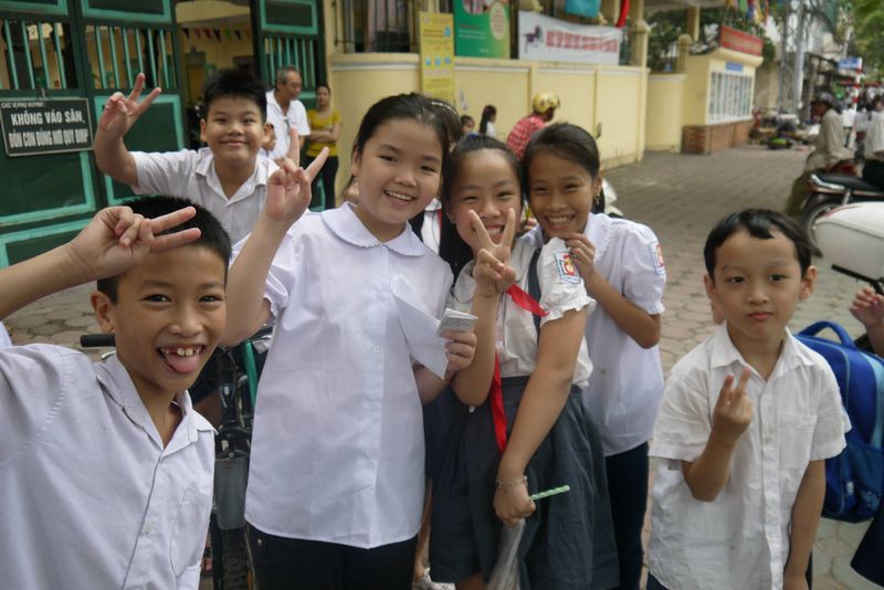 The School Kids we Teach in Vietnam