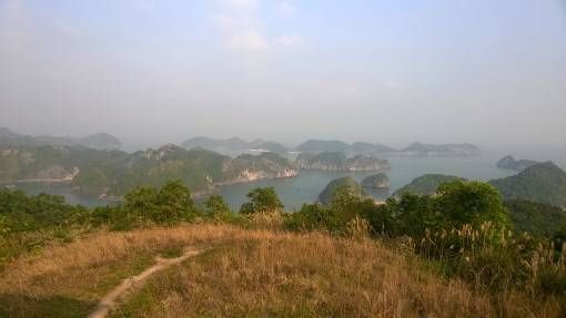 View from The French Fort on Cat Ba Island