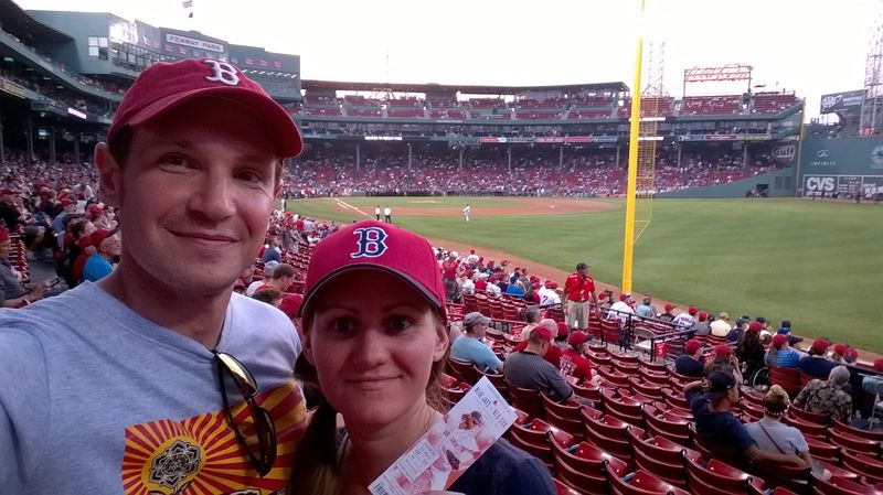 Catching a Red Sox Game at Fenway Park