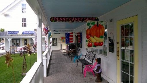 Cute independent stores in Wolfeboro, New Hampshire
