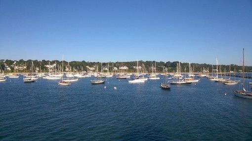 Boats docked on Martha's Vineyard