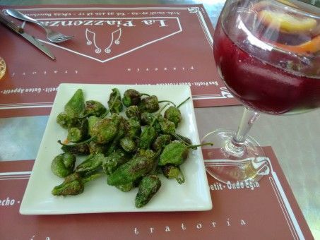 Padron Peppers and Sangria in Spain