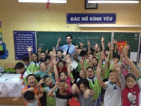 Ben Teaching English in Hanoi