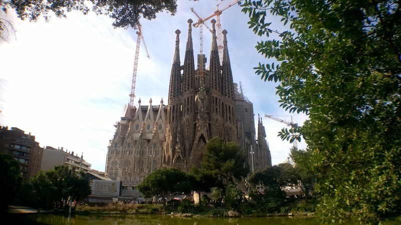 The Sagrada Familia, Barcelona, Spain