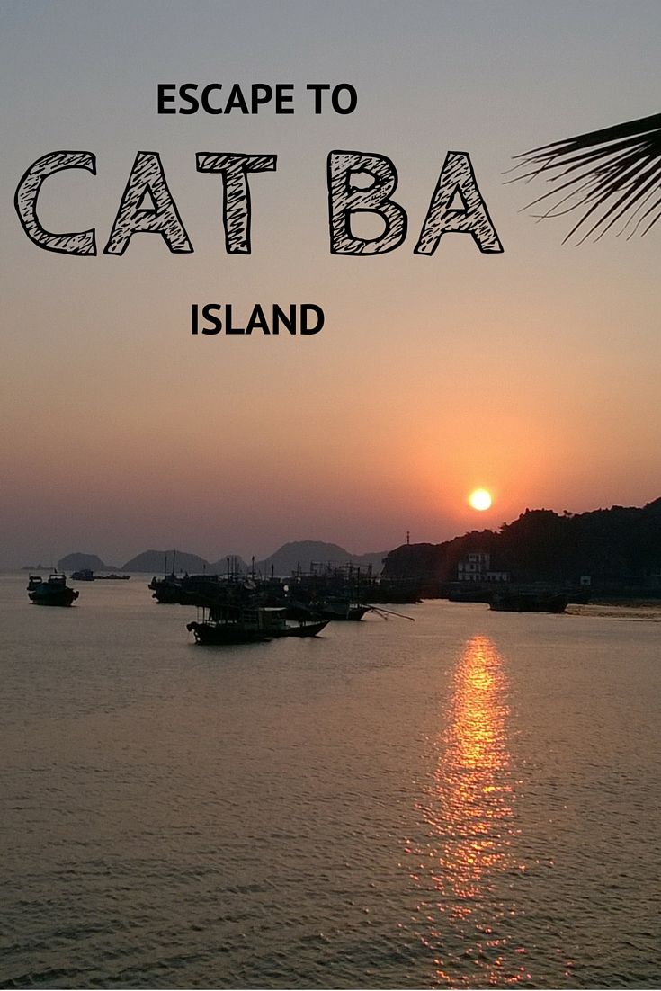 Escape to Cat Ba Island, Vietnam