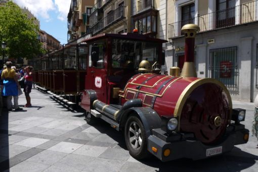 Tourist Train in Toledo, Spain