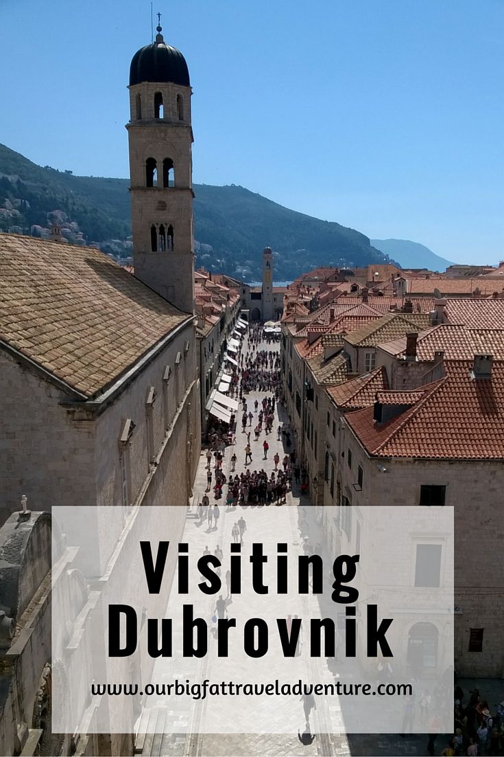Visiting Dubrovnik Pinterest