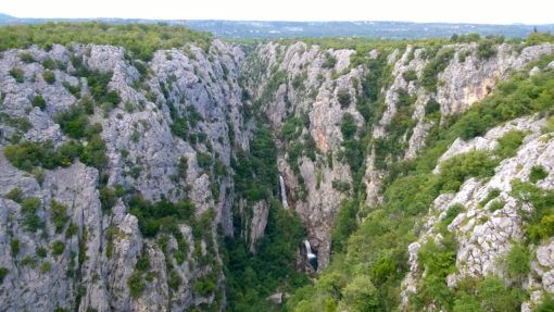 The Waterfall of Cetina Gorge, Croatia