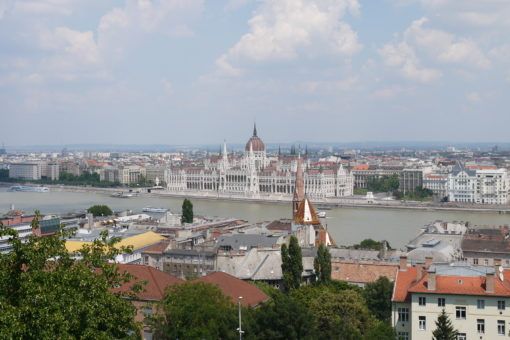 View over Budapest from Fisherman's Bastion