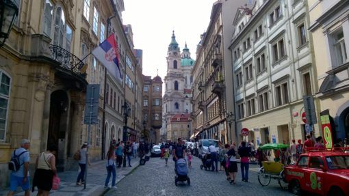 Streets in the Castle District of Prague