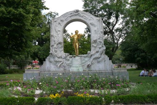John Strauss Monument in Stadtpark, Vienna