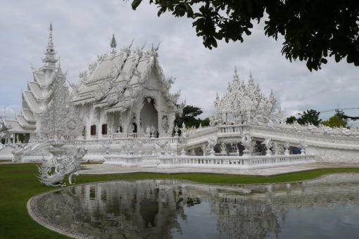 The White Temple in Chiang Rai, Thailand 