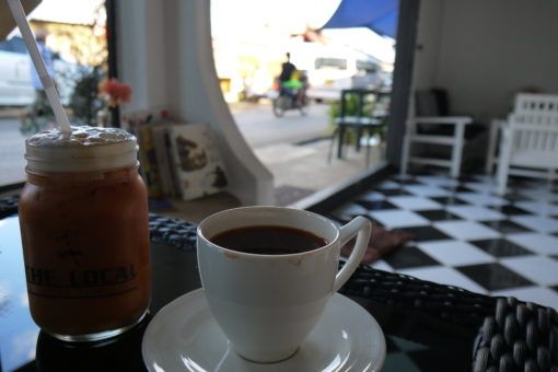 Local tea at a cafe in Mae Salong 