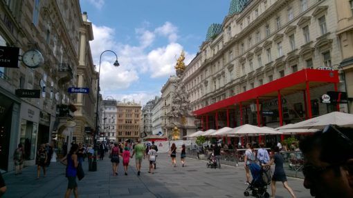 St Stephen's Square in Vienna, Austria