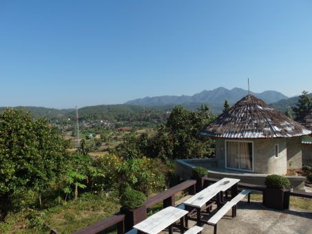 Viewpoint at Mae La Noi in Thailand 