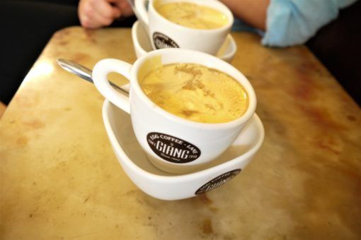 Egg Coffee, a Hanoi specialty from Cafe Giang