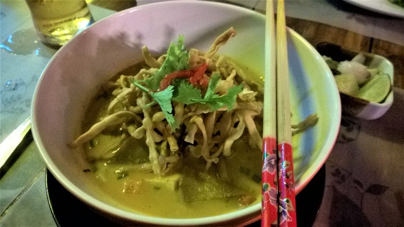 Pumpkin Khao Soi from K's Kitchen, Nimmanhaemin, Chiang Mai