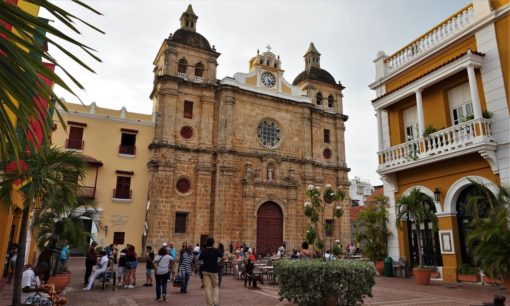 Another church in Cartagena, Colombia