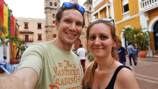 Us in Cartagena, Colombia