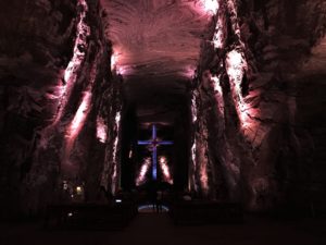 The Salt Cathedral near Bogota, Colombia