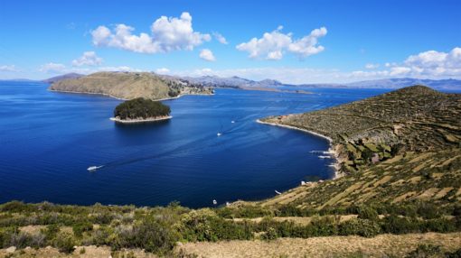 Lake Titicaca from Isla del Sol