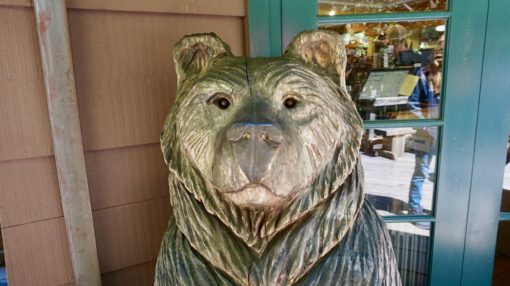 Bear Statue at Muir Woods, California