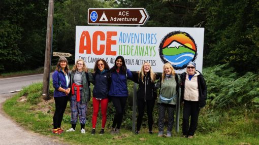 The ACE Adventures yoga retreat Scotland in 2018