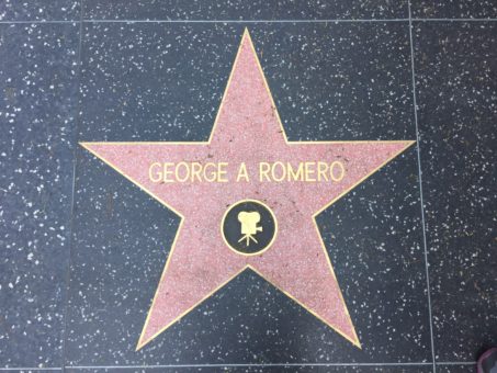 George Romero star on the Hollywood Walk of Fame