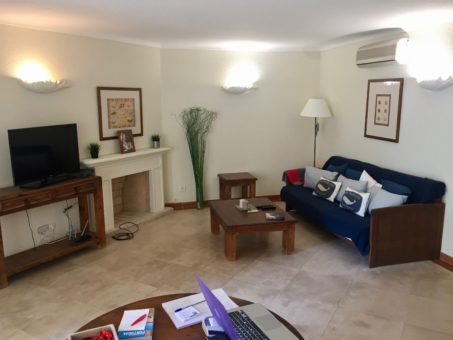 Living Room of our Hide Apartment in Vale do Lobo, Algarve