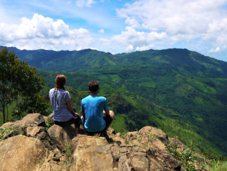 Us in Ella, Sri Lanka