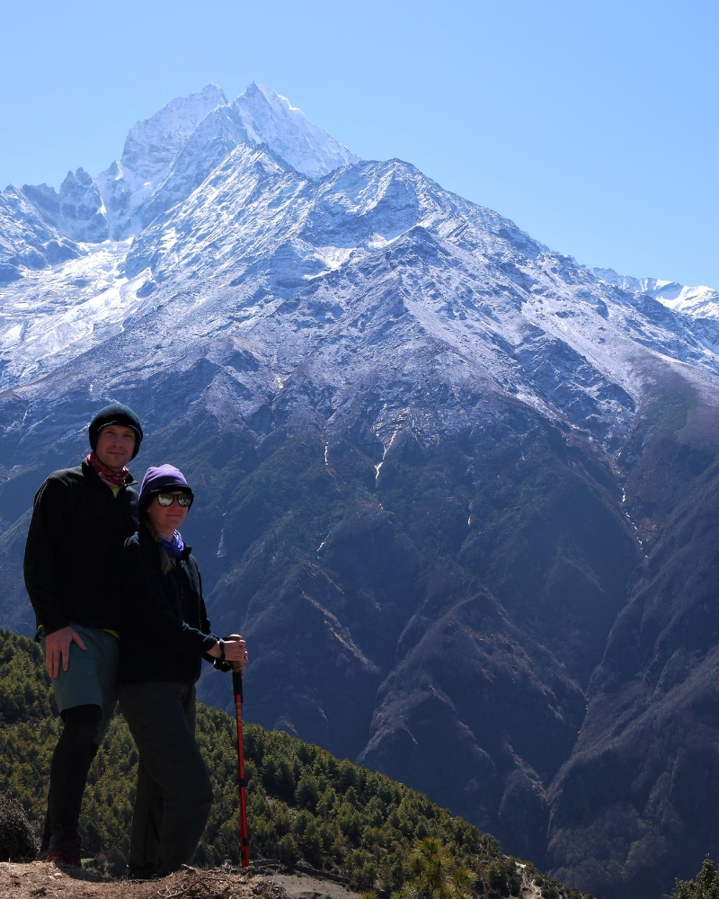 Us in the Khumbu Valley, Nepal