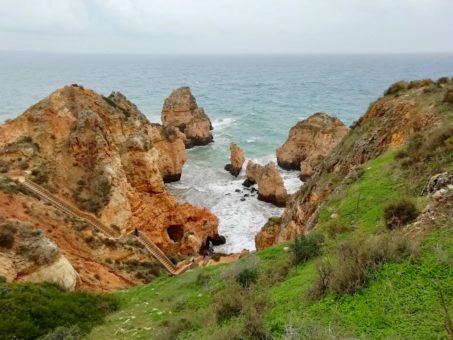 Ponta de Piedade, Algarve, from above