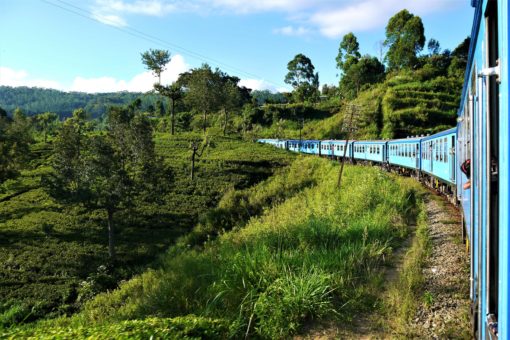 The beautiful train journey from Kandy to Ella