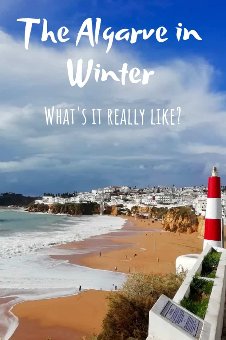 The Algarve in Winter Pinterest Pin