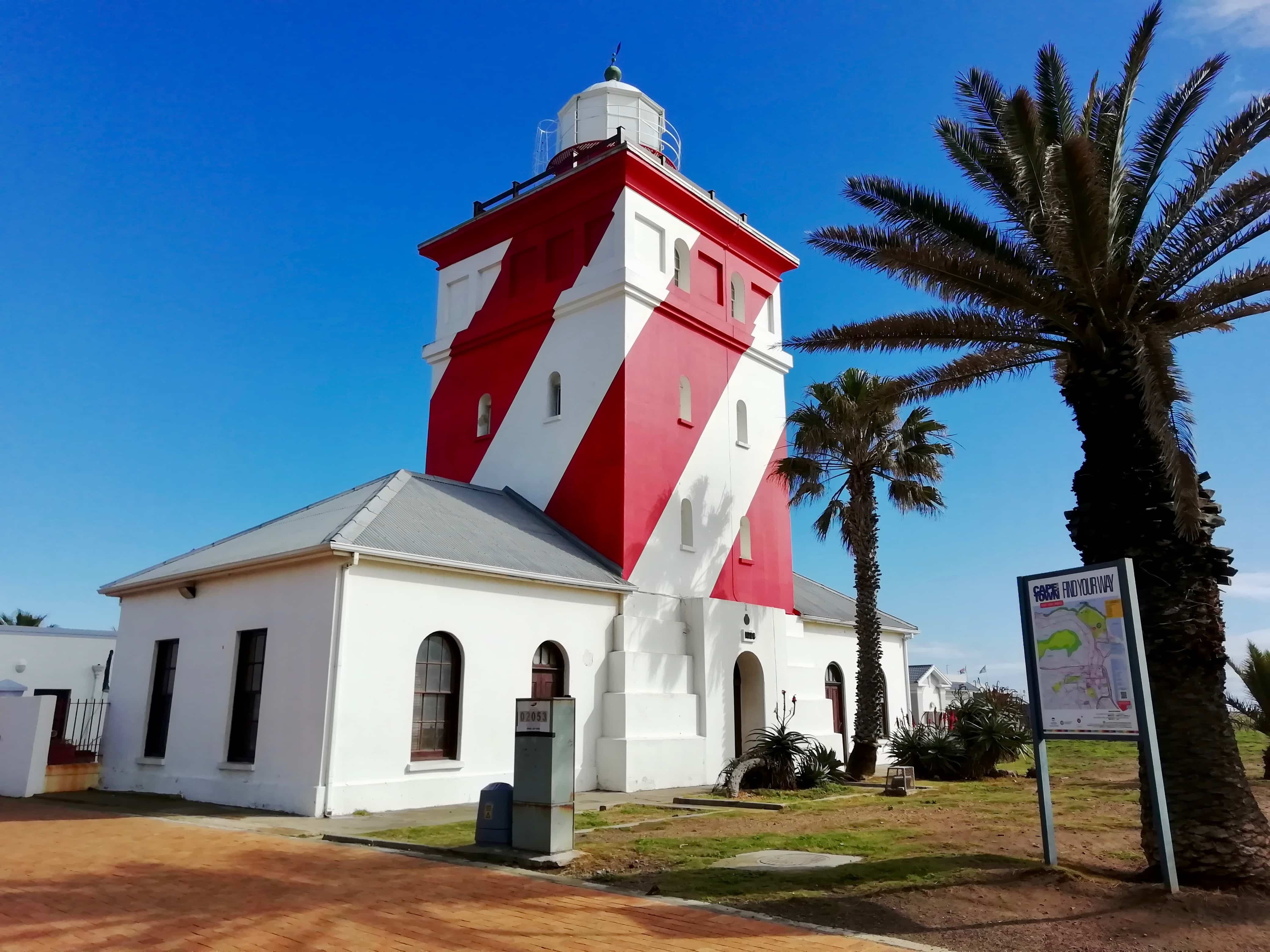 Green Point lighthouse in Cape Town, South Africa