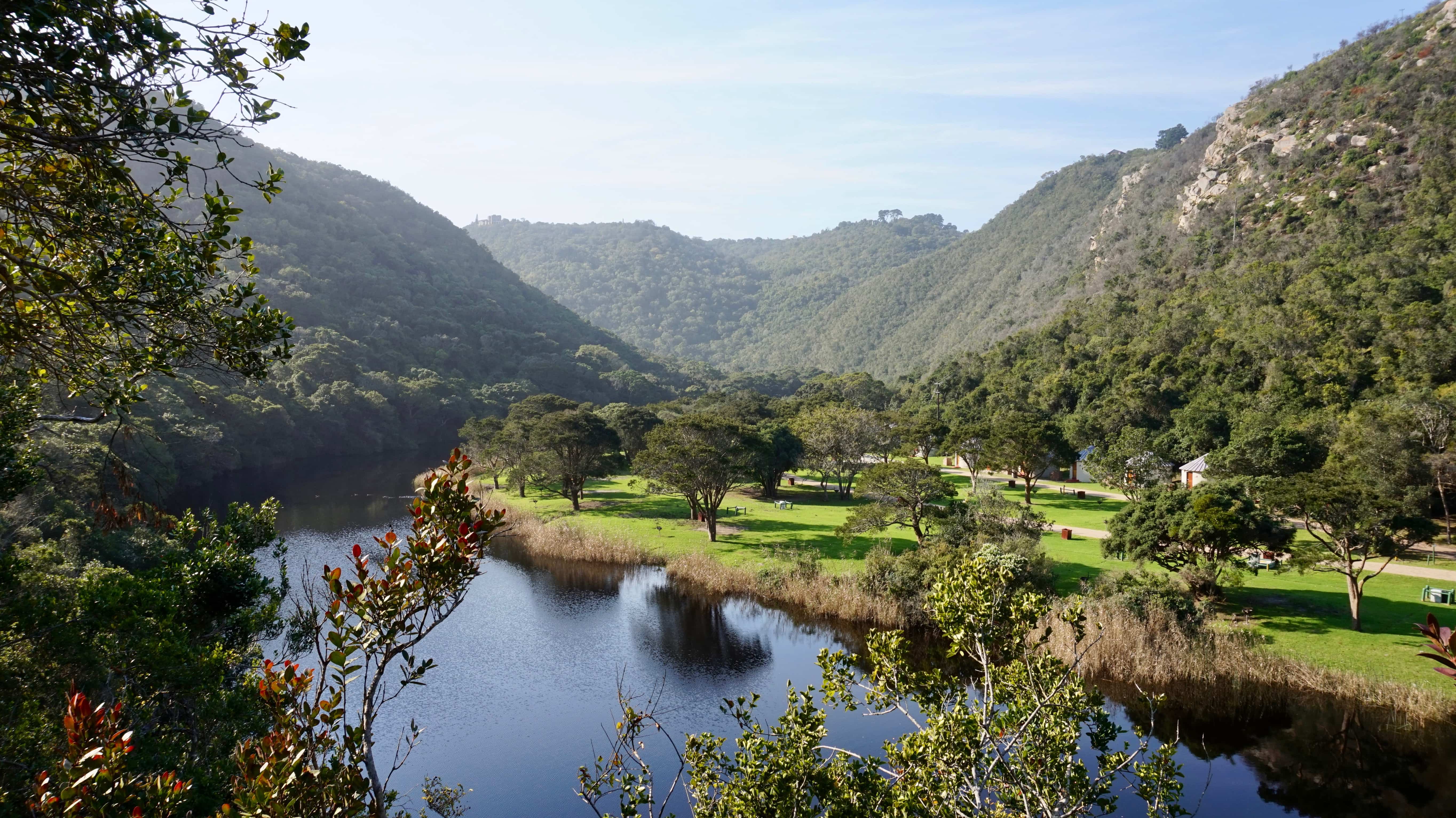 Garden Route National Park, Wilderness section, view over the river