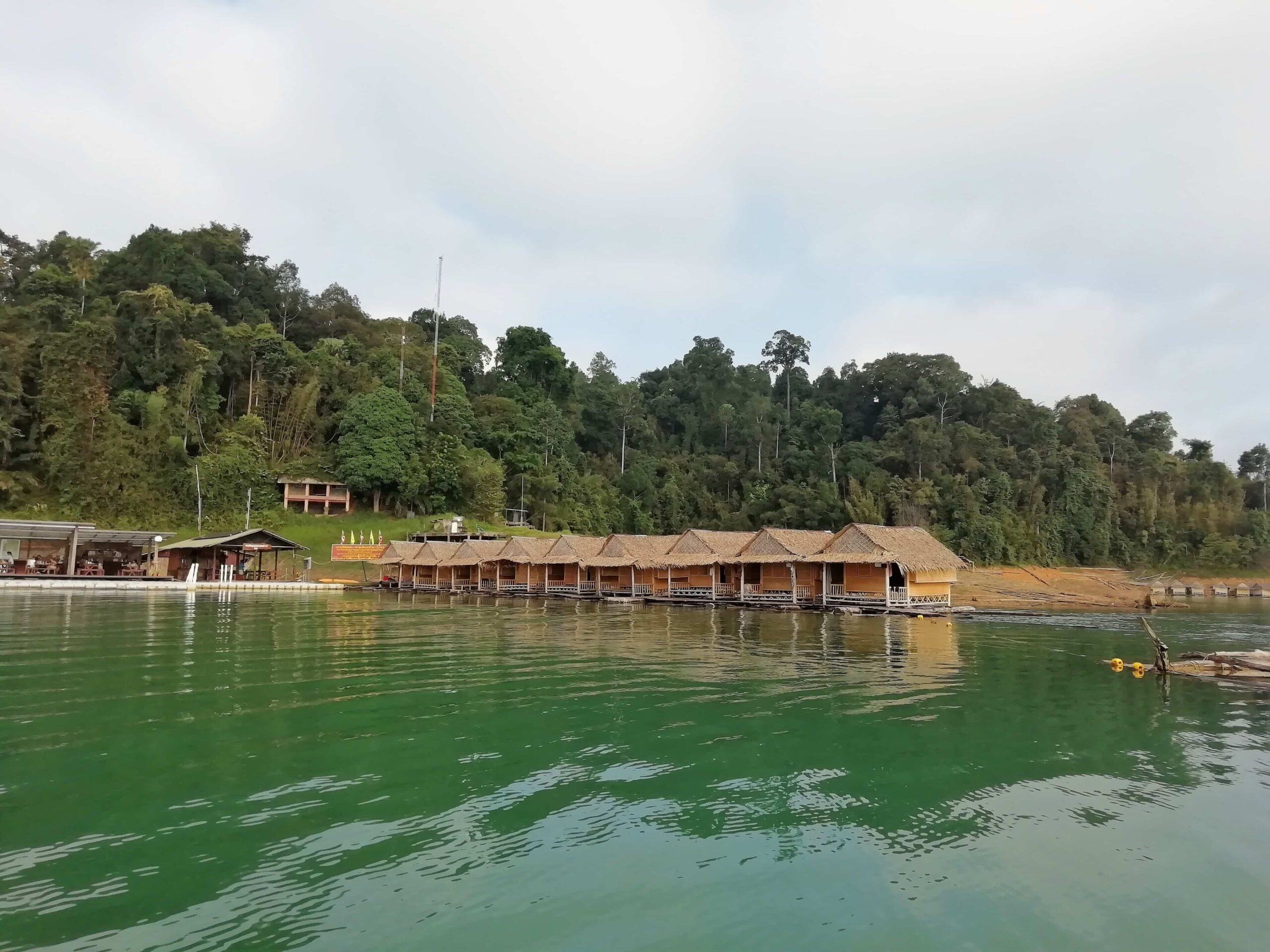 Our raft huts in Khao Sok National Park, Thailand 2022 travel